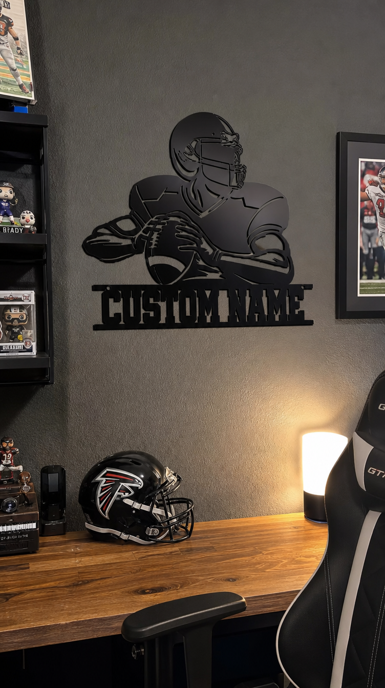 Jack's Custom Football Sign